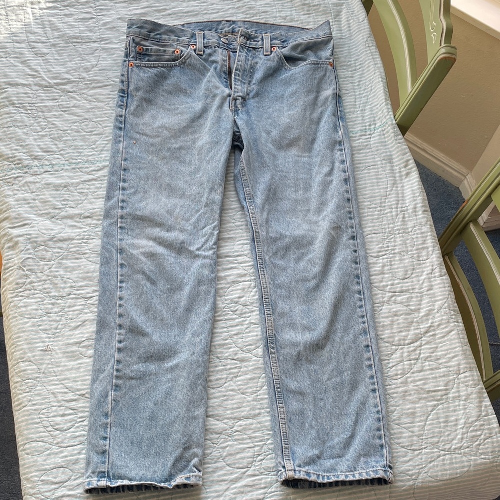 Levi’s Mens Light Wash Jeans